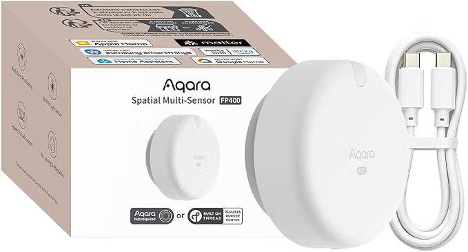 Capteur de présence spatial avec comptage de personnes mmWave FP400 – Aqara