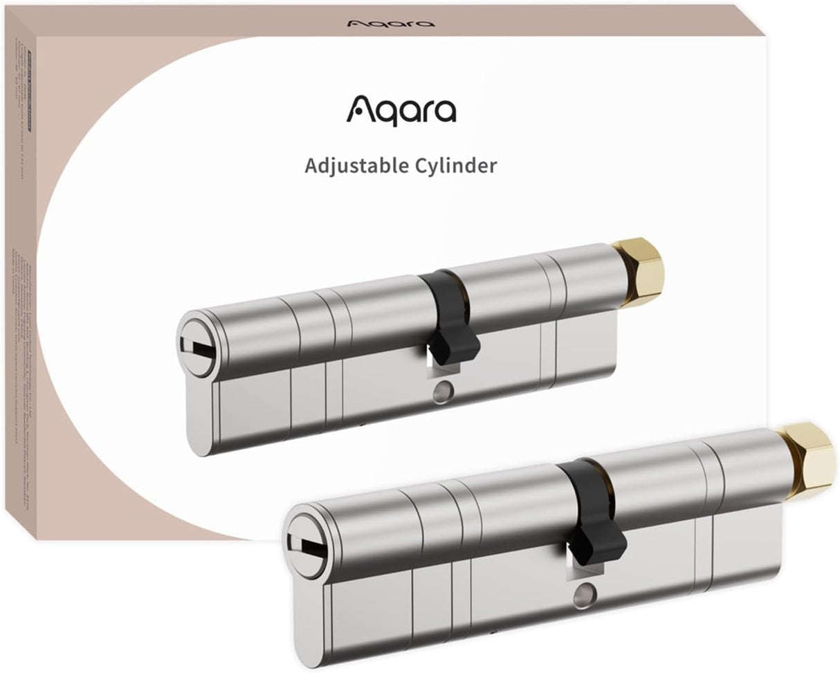 Pack serrure intelligente U200 avec cylindre ajustable – Noir – Aqara