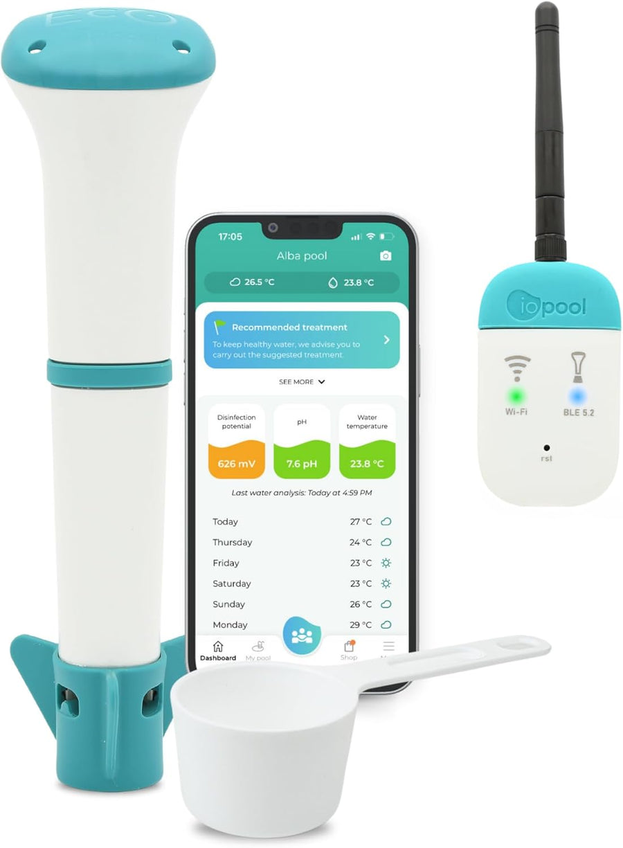 EcO Start + Connect Wifi - Contrôleur d'eau intelligent connecté - iopool