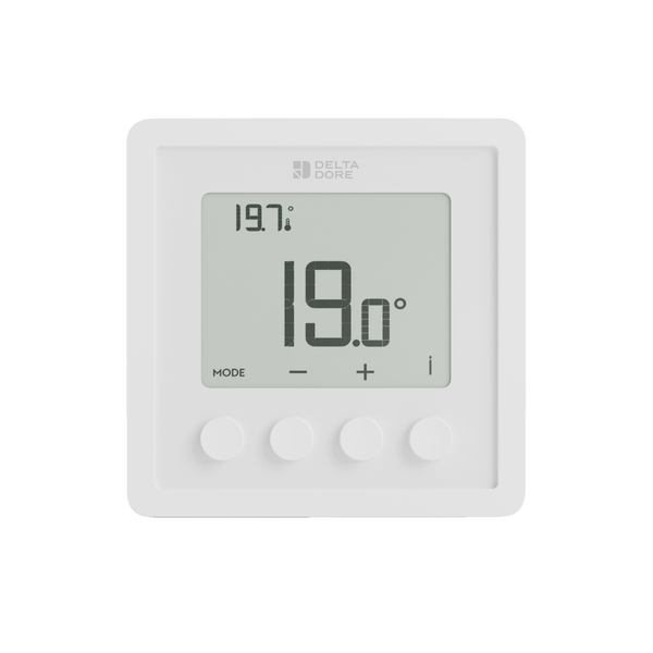 Boîtier d'ambiance sans-fil - Tybox Control - 6300054 - Delta Dore