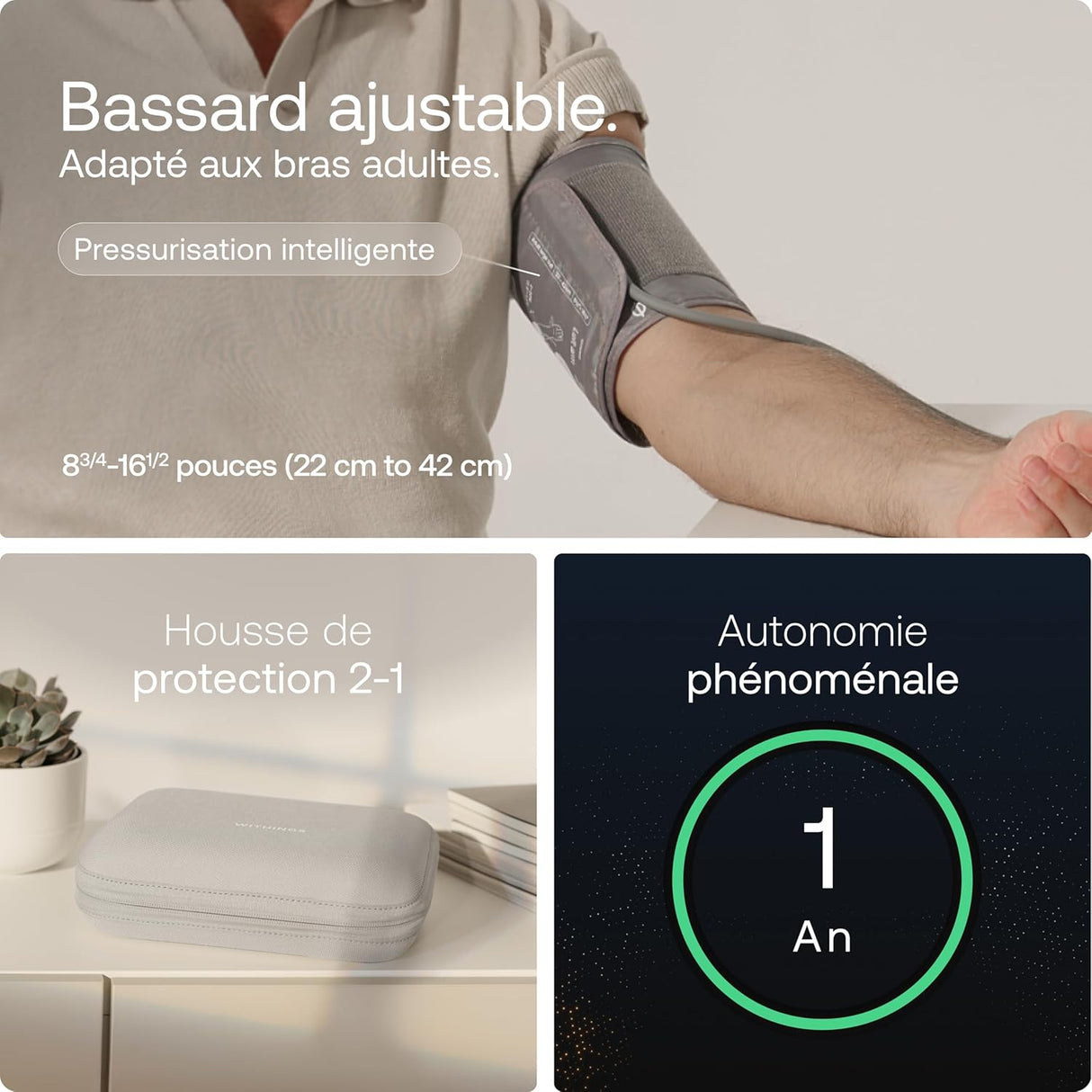 BPM Vision - Tensiomètre digital connecté - Withings