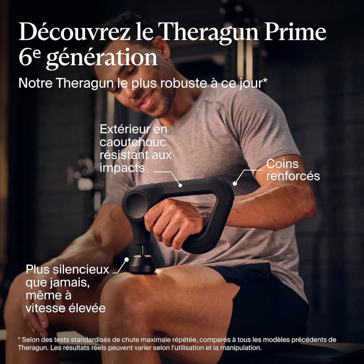 Theragun Prime G6 (6ème génération) - Pistolet de massage - Therabody