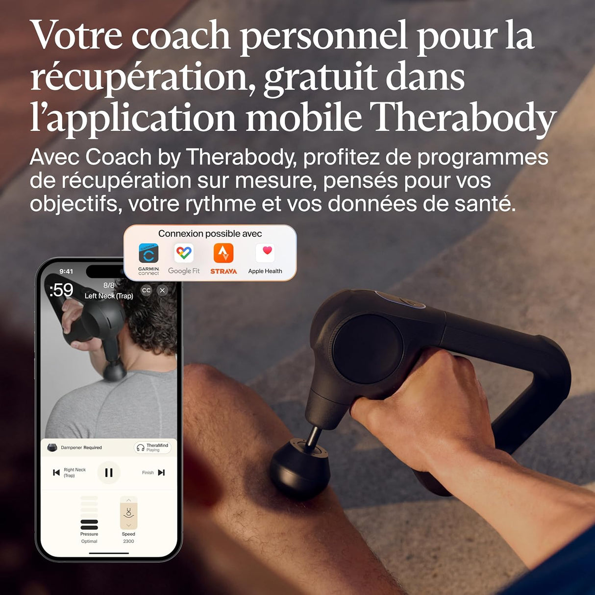 Theragun Prime G6 (6ème génération) - Pistolet de massage - Therabody