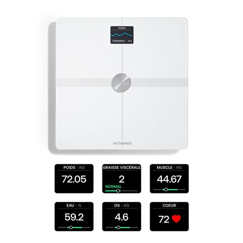 Body Smart White / Blanc - Balance connectée Wi-Fi – Withings