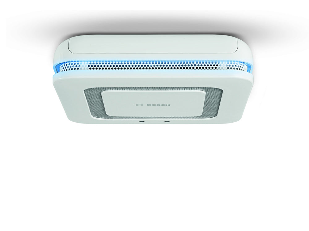 Détecteur avertisseur de fumée Twinguard  allumé bleu