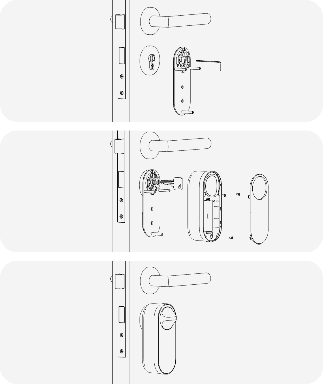 Serrure intelligente avec clavier à empreinte digitale Matter sur Thread U200 - Aqara