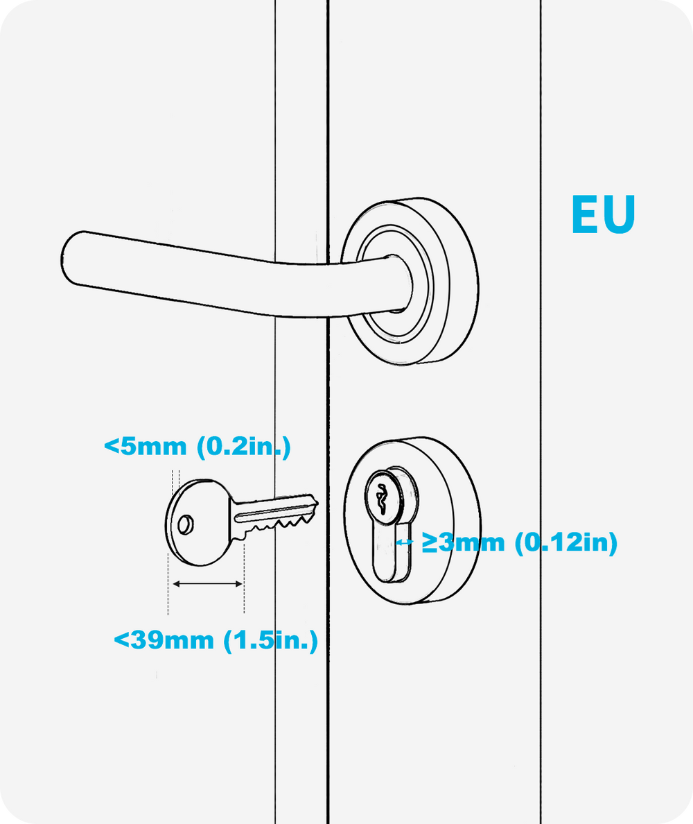 Serrure intelligente avec clavier à empreinte digitale Matter sur Thread U200 - Aqara
