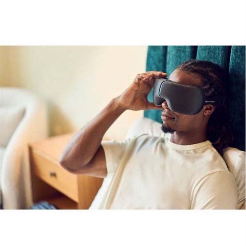 SmartGoggles 2.0 Black - Masque connecté relaxation yeux et sommeil - Therabody