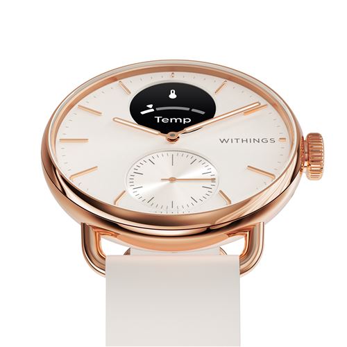 ScanWatch Light 37 mm Rose Gold - Montre connectée – Withings
