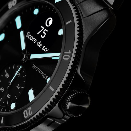 ScanWatch Nova 42 mm Noir - Montre connectée - Withings