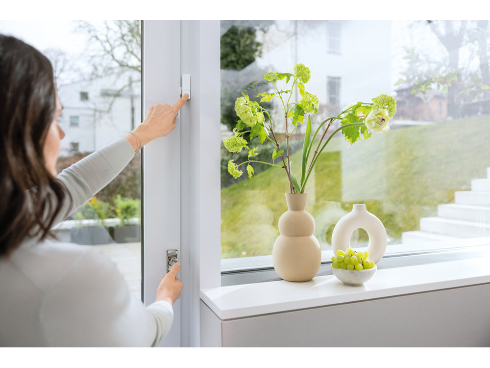 pack de 3 contacts de porte et fenetre II blanc mise en service