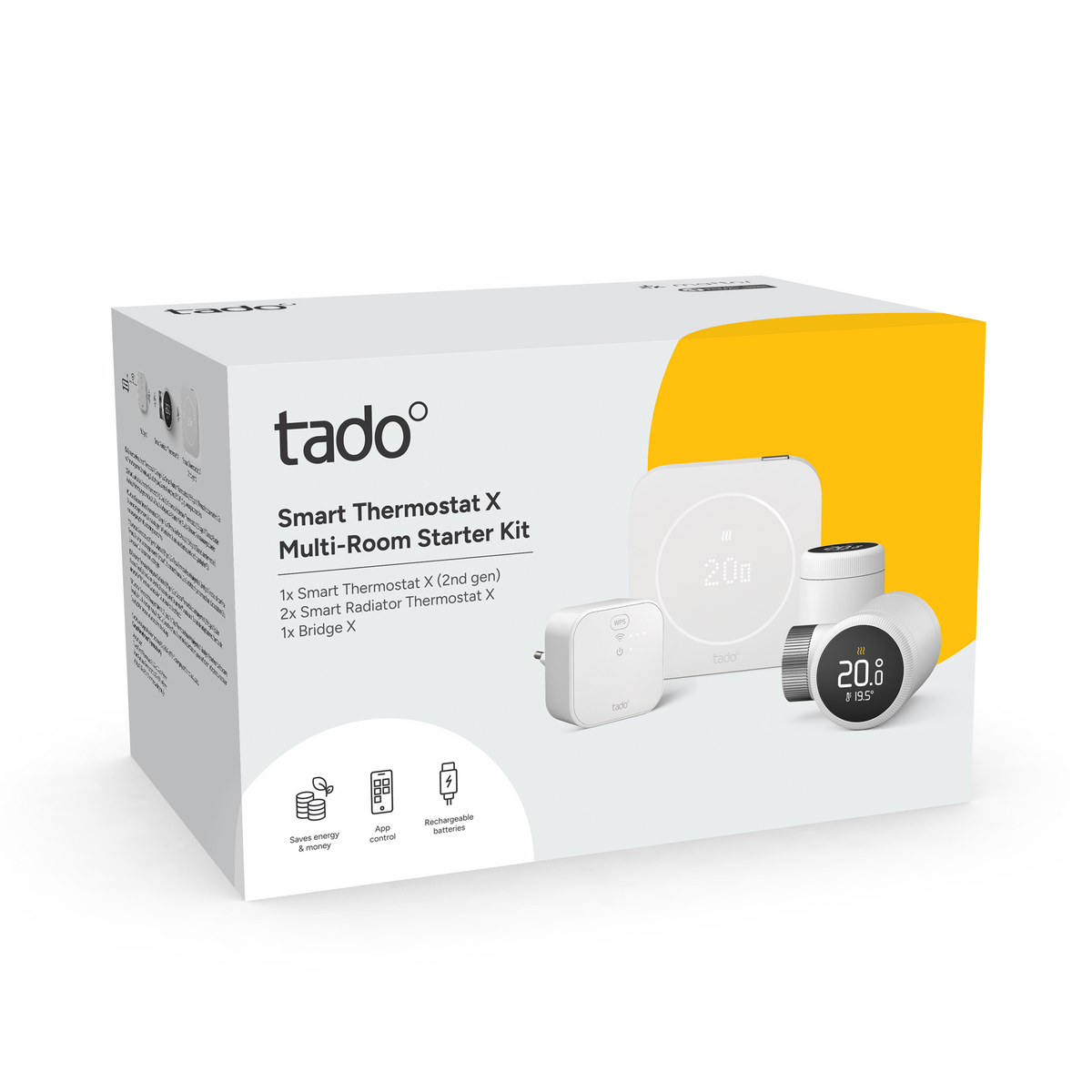 Emballage – Kit Multiroom filaire X (2e gén.) – tado°