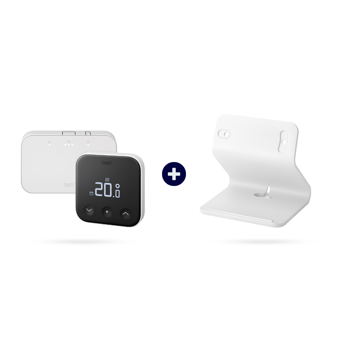 Thermostat connecté et intelligent sans fil Kit de démarrage X avec Support – tado°