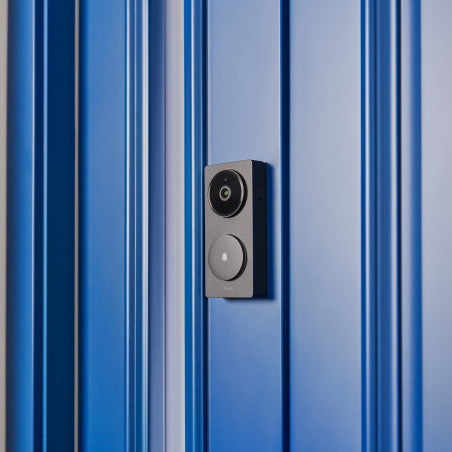 Aqara sonnette G410 noir installée