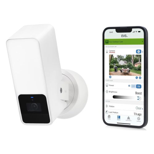 Caméra de sécurité extérieure avec projecteur intégré Eve Outdoor Cam - Eve