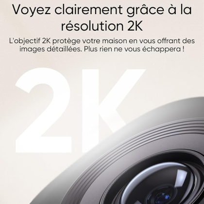 VENTE FLASH : Caméra intérieure orientable C220 2K - Eufy