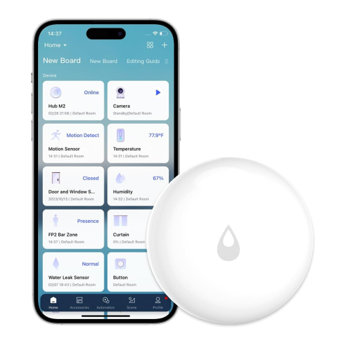 Détecteur de fuite d’eau / détecteur d’immersion - Alerte instantanée Zigbee - Aqara
