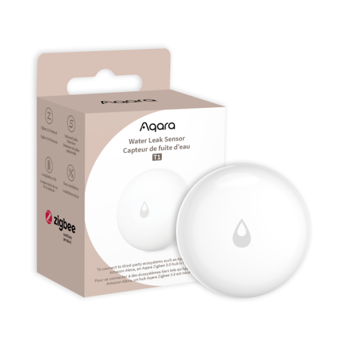 Détecteur de fuite d’eau / détecteur d’immersion - Alerte instantanée Zigbee - Aqara