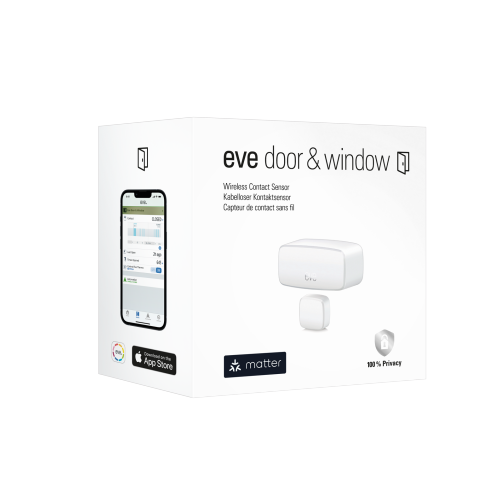 Capteur d'ouverture connecté pour portes et fenêtres Eve Door & Window - Eve