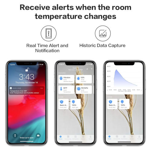 Capteur intelligent de température et d'humidité Zigbee Smart Home - Aqara