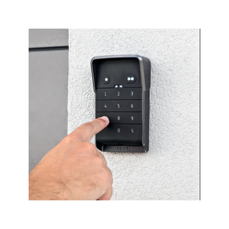 Clavier à code Keypad 2 RTS - Portail et garage - Somfy