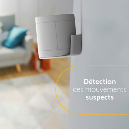 Détecteur de mouvement intérieur - compatible animaux et Home Alarm - Somfy