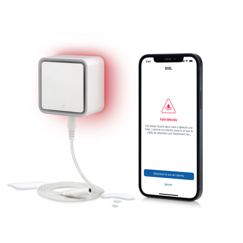 Détecteur de fuite d'eau connecté avec alerte sonore Eve Water Guard - Eve