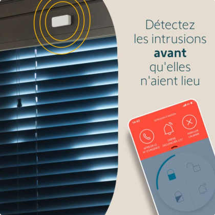 IntelliTAG - Détecteur d'ouverture compatible Home Alarm - Somfy