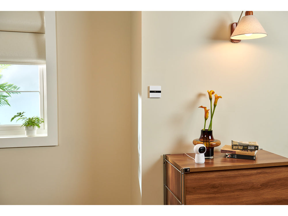 Interrupteur intelligent 2 canaux avec écran Zigbee 3.0/Matter - Display Switch V1EU - Aqara