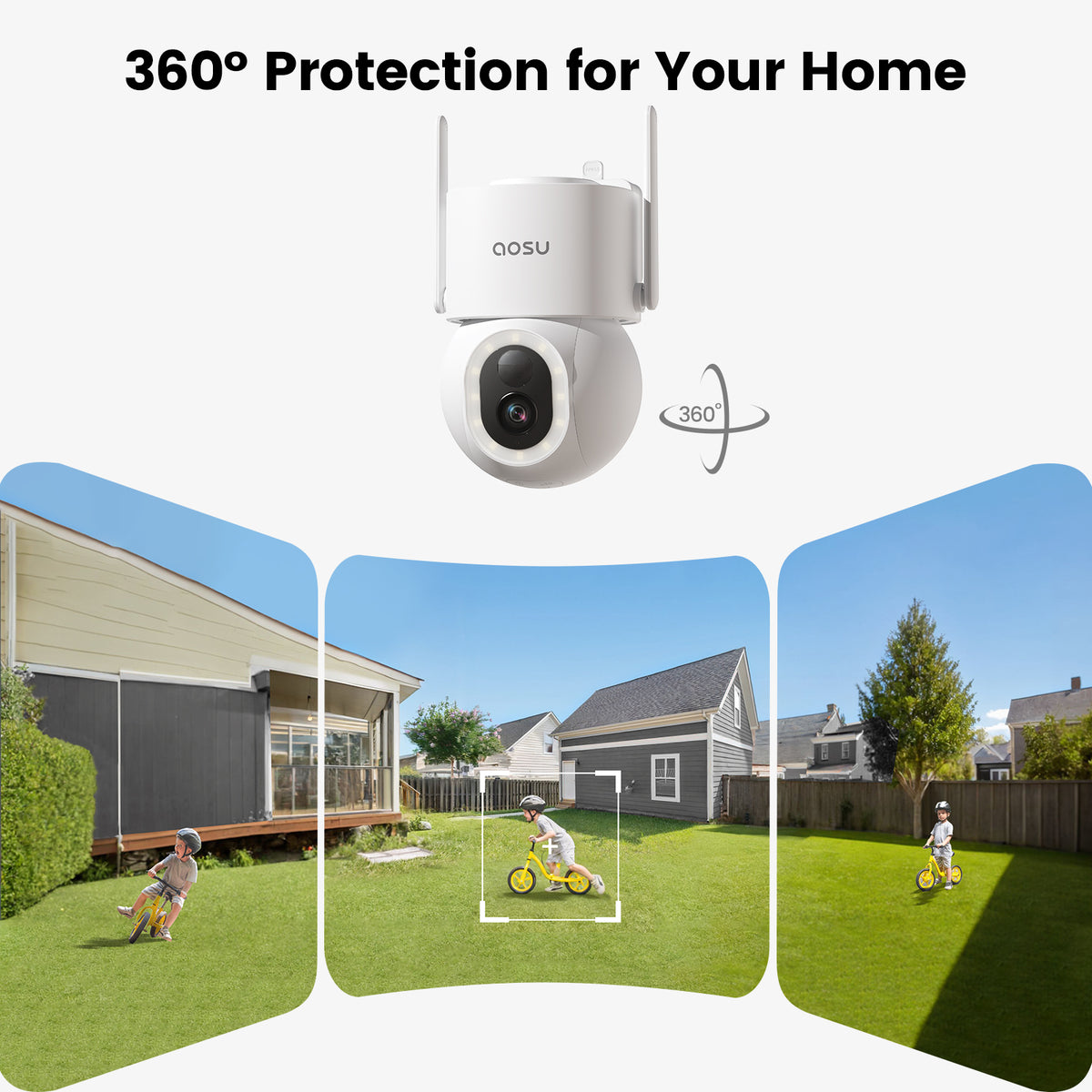 Vue 360° – SolarCam D1 Max Aosu