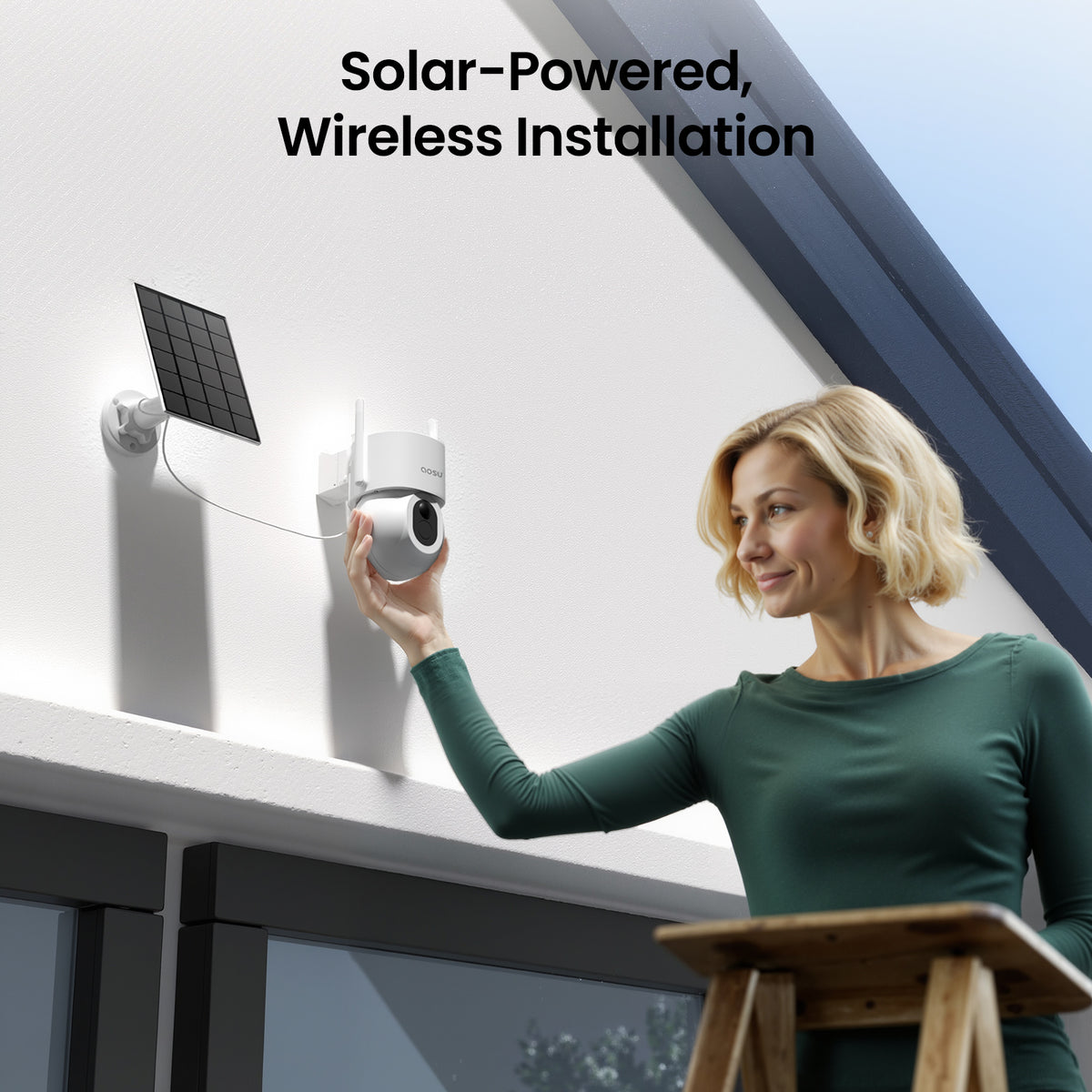 Installation simple – SolarCam D1 Max Aosu
