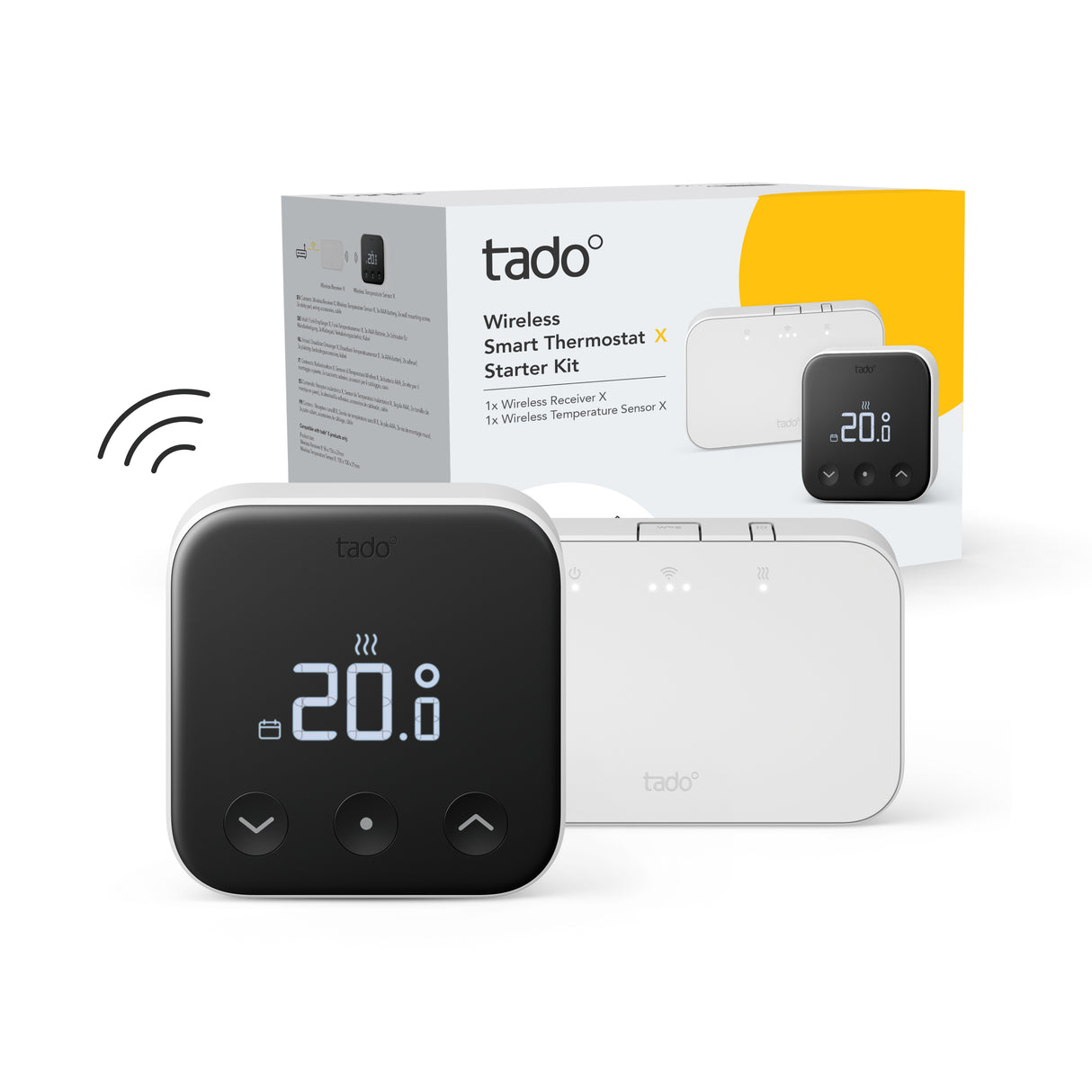 Thermostat Intelligent sans fil X - Kit de Démarrage - tado°