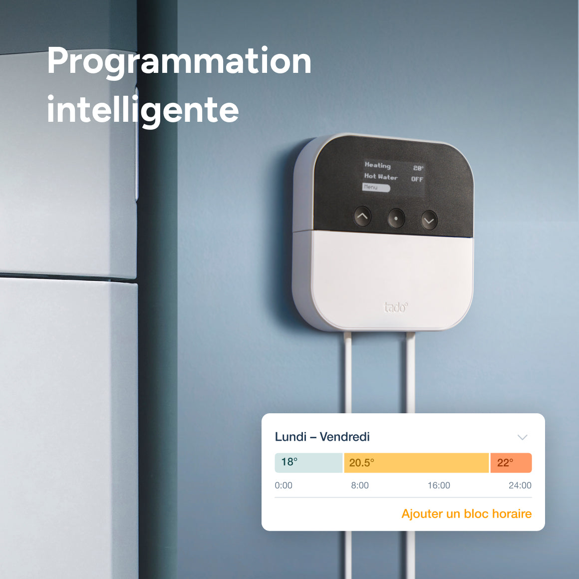 Optimiseur de pompe à chaleur X - tado°