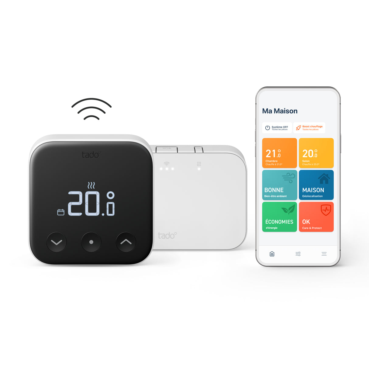 Thermostat Intelligent sans fil X - Kit de Démarrage - tado°