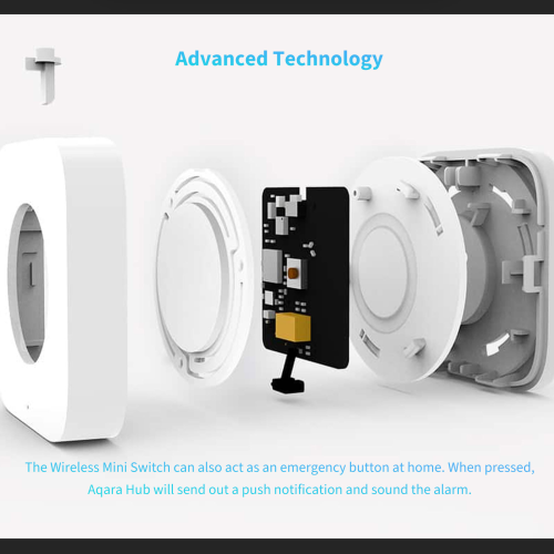 Mini interrupteur sans fil Zigbee Wireless Mini Switch - Aqara