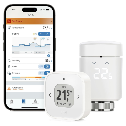 Pack de régulation de chauffage intelligent Eve Thermo - Eve