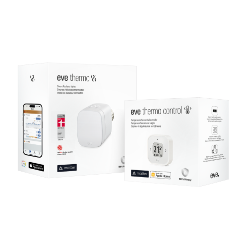 Pack de régulation de chauffage intelligent Eve Thermo - Eve