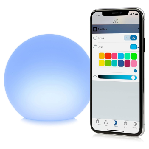 Lampe LED portable Eve Flare sans fil compatible Homekit - Eve