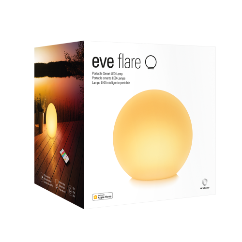 Lampe LED portable Eve Flare sans fil compatible Homekit - Eve