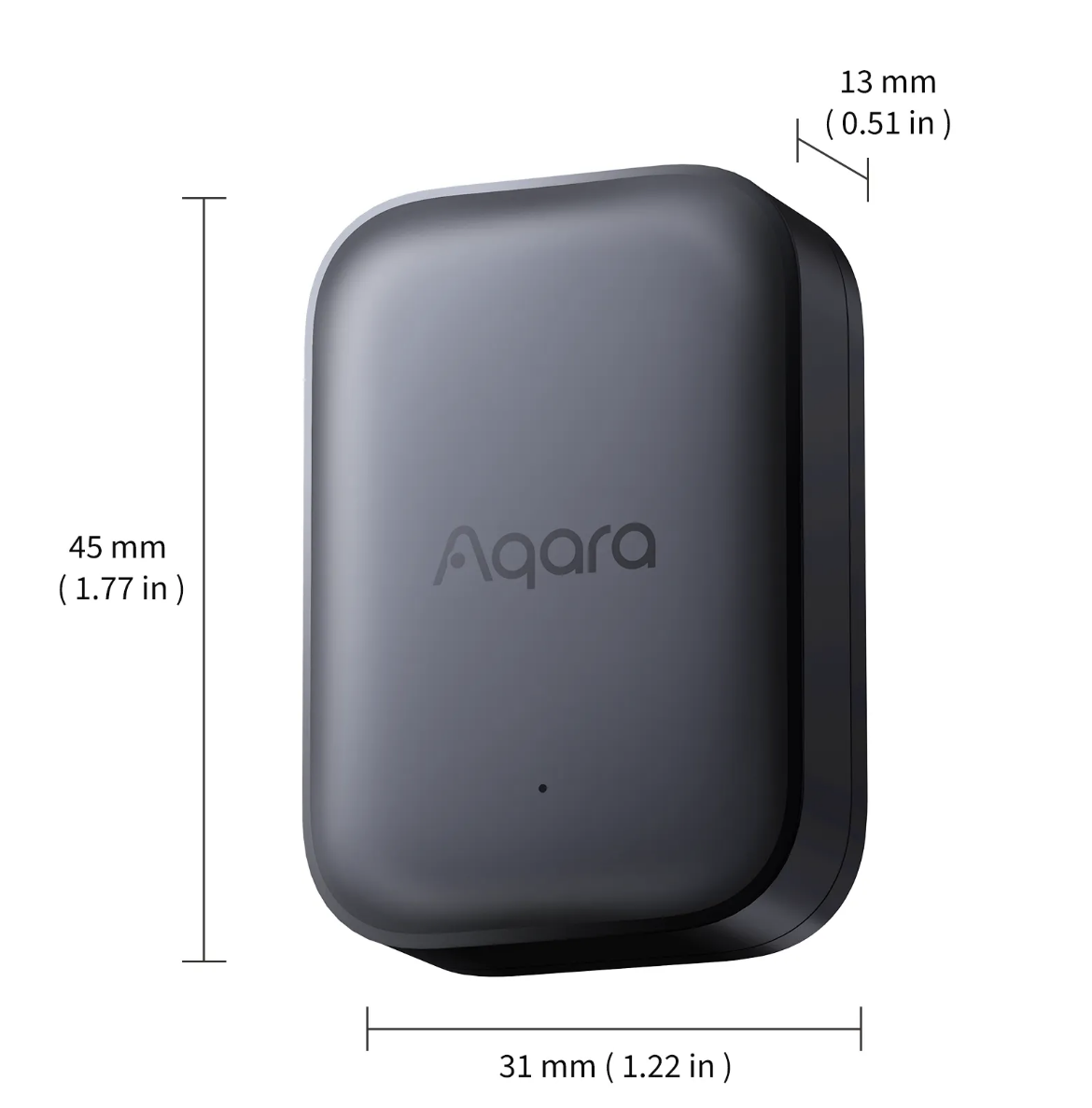 Capteur multi-états porte fenêtre Zigbee Matter Thread P100 Gris – Aqara