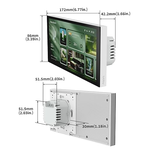 Panneau de contrôle domotique connecté – Hub Zigbee S1 Plus EU - Aqara