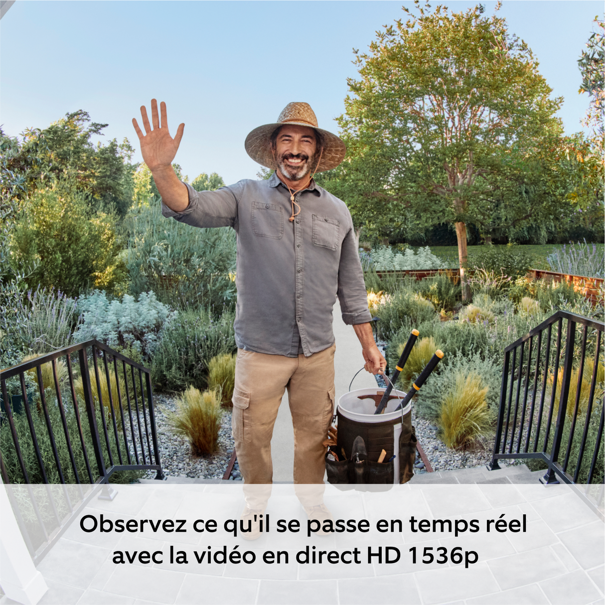 Sonnette vidéo Plus sans fil Battery Video Doorbell Plus - Blanc - Ring