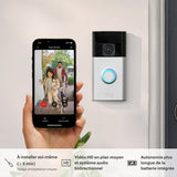 Sonnette vidéo sans fil - Battery Video Doorbell Blanc- Ring