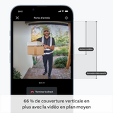 Sonnette vidéo sans fil - Battery Video Doorbell Blanc- Ring