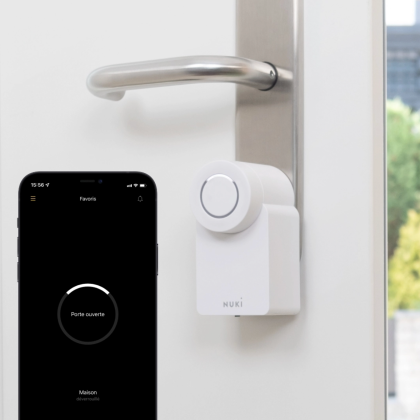Serrure intelligente Smart Lock Go- installation rapide - Nuki
