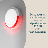 Sirène extérieure 112 dB - compatible Home Alarm - Somfy