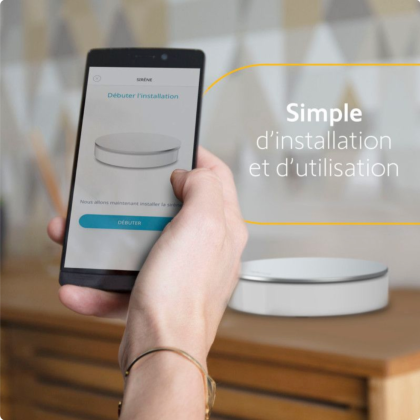 Sirène intérieure 105 dB - compatible Home Alarm - Somfy