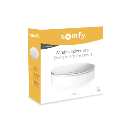 Sirène intérieure 105 dB - compatible Home Alarm - Somfy