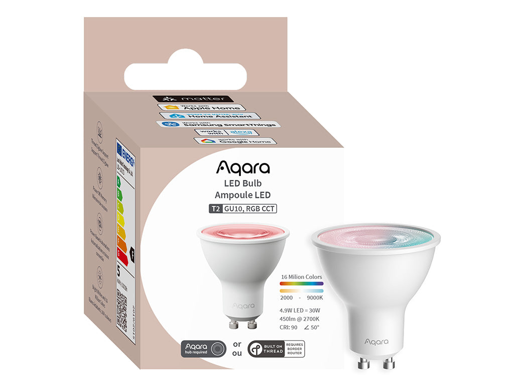 Pack éclairage 2 spots GU10 & Hub M100 - Aqara