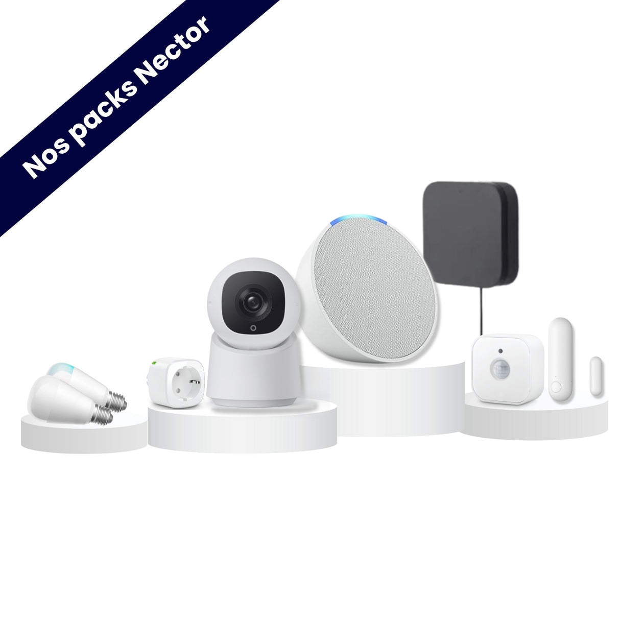 Pack de démarrage domotique multimarques | Maison connectée